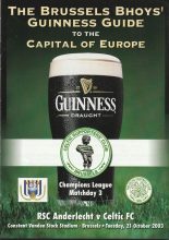 The Brussels Bhoys' Guiness Guide to the Capital of Europe 21-Oct-2003