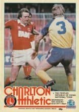 Charlton Athletic v China 18-Aug-1982