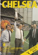 Chelsea v West Ham United 15-Sep-1984