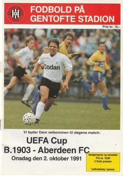 B1903 Copenhagen v Aberdeen 02-Oct-1991