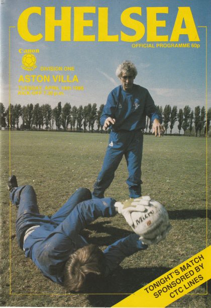Chelsea v Aston Villa   16-Apr-1985