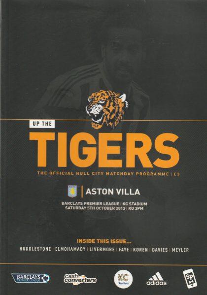 Hull City v Aston Villa  05-Oct-2013