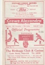 Crewe Alexandra v Barnsley 18-Nov-1967