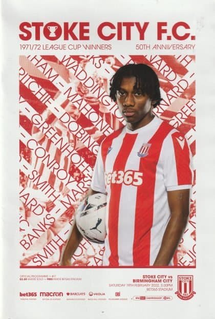 Stoke City v Birmingham City 19-Feb-2022