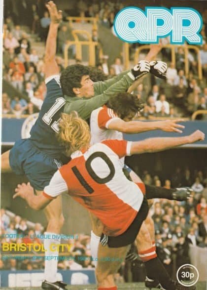 Queens Park Rangers v Bristol City 27-Sep-1980