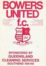 Bowers United Reserves v Canvey Island Reserves  17-Nov-1987