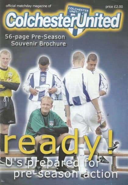 Colchester United v Charlton Athletic 2001-02