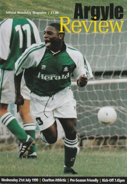 Plymouth Argyle v Charlton Athletic 21-Jul-1999