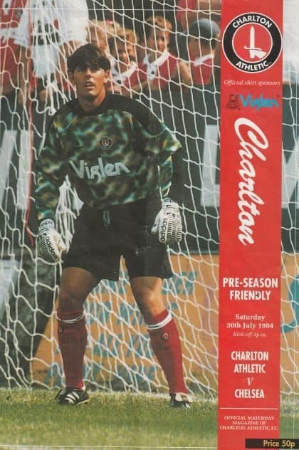 Charlton Athletic v Chelsea 30-Jul-1994
