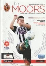 Spennymoor Town v Chorley    28-Oct-2017