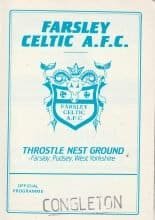 Farsley Celtic v Congleton Town   29-Apr-1989