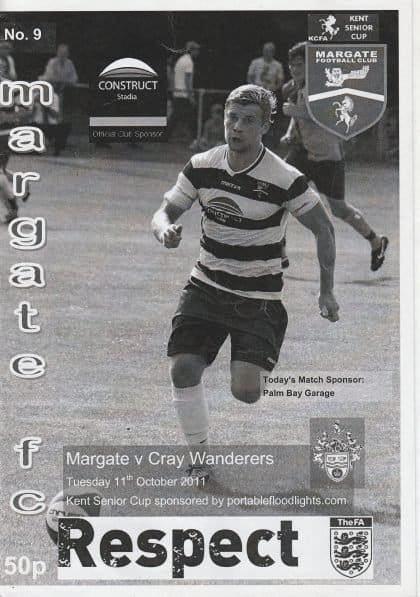 Margate v Cray Wanderers 11-Oct-2011
