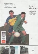 Nantwich Town v Crewe Alexandra XI 11-Jul-2003