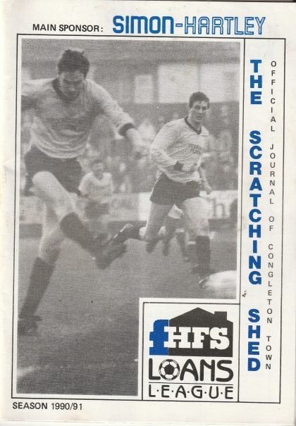 Congleton Town v Crewe Alexandra  03-Aug-1990