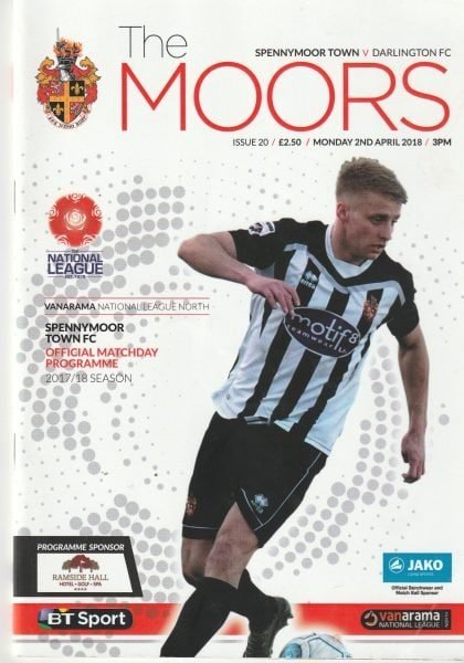 Spennymoor Town v Darlington  02-Apr-2018