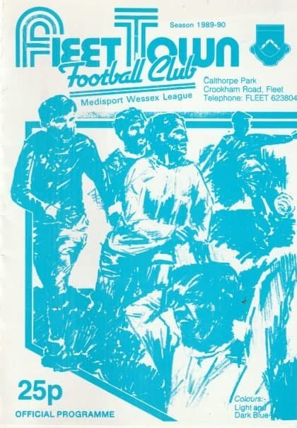 Fleet Town v Folland Sports  27-Mar-1990