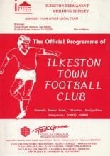 Ilkeston Town v Gainsborough Town 20-Aug-1988