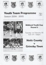 Notts County Youth v Grimsby Town Youth 01-Feb-2005