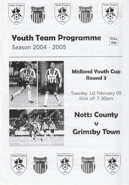Notts County Youth v Grimsby Town Youth 01-Feb-2005