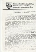 Leatherhead v Hampton  05-Feb-1986