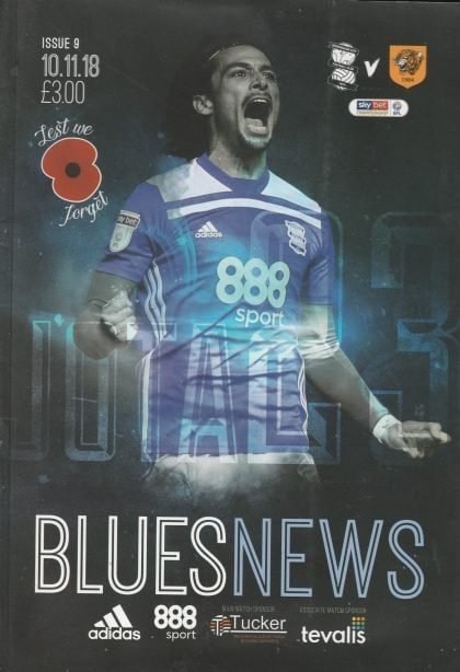 Birmingham City v Hull City 10-Nov-2018