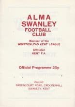 Alma Swanley v Hythe Town  23-Apr-1989