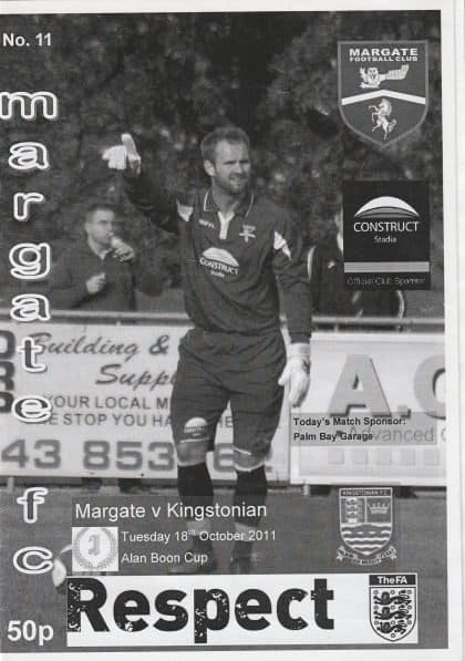 Margate v Kingstonian 18-Oct-2011