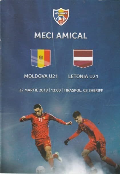 Moldova u21 v Andorra u21 22-Mar-2018