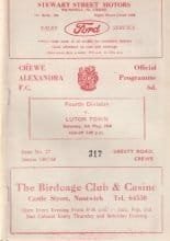 Crewe Alexandra v Luton Town 04-May-1968