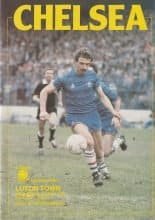 Chelsea v Luton Town  08-May-1985
