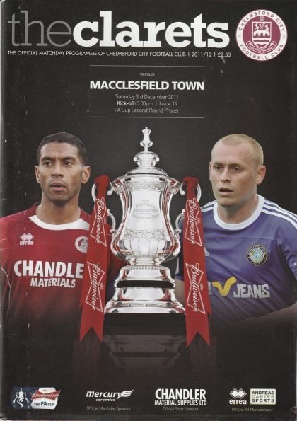 Chelmsford City v Macclesfield Town  03-Dec-2011