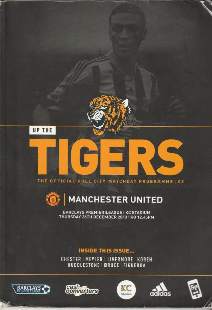 Hull City v Manchester United  26-Dec-2013