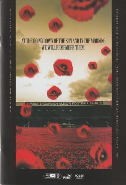 West Bromwich Albion v Middlesbrough   06-Nov-2021