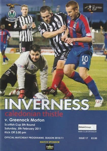 Inverness Caledonian Thistle v Greenock Morton  05-Feb-2011