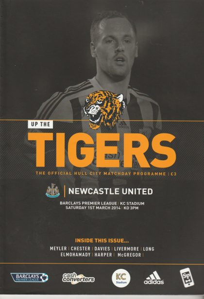 Hull City v Newcastle United  01-Mar-2014