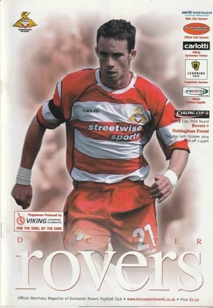 Doncaster Rovers v Nottingham Forest 26-Oct-2004