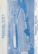 Bedford Town v Nuneaton Borough  30-Oct-1965