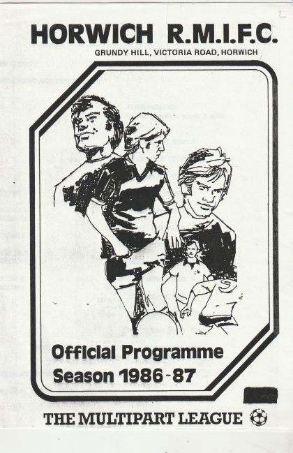 Horwich RMI v Oldham Athletic 12-Aug-1986