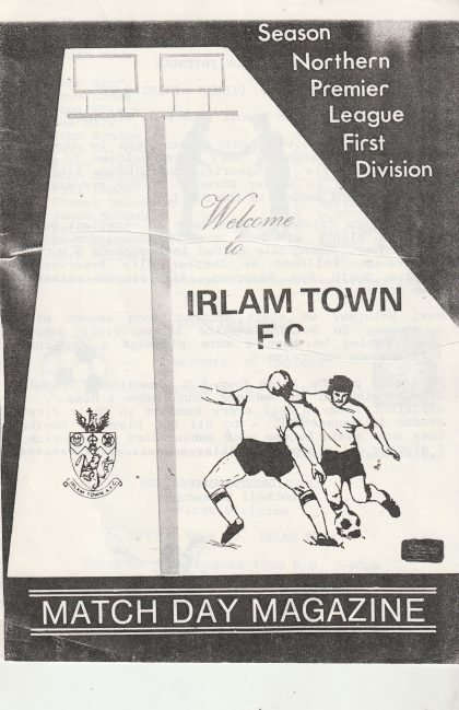 Irlam Town v Oldham Athletic Reserves 13-Aug-1988