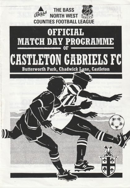 Castleton Gabriels v Oldham Athletic  1989-90