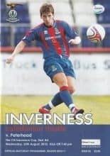 Inverness Caledonian Thistle v Peterhead 25-Aug-2010