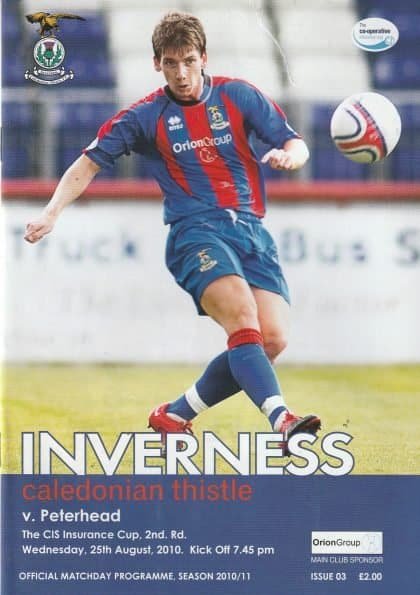 Inverness Caledonian Thistle v Peterhead 25-Aug-2010