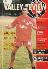 Charlton Athletic v Queens Park Rangers 29-Jul-1995