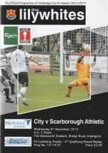 Cambridge City v Scarborough Athletic  06-Nov-2013