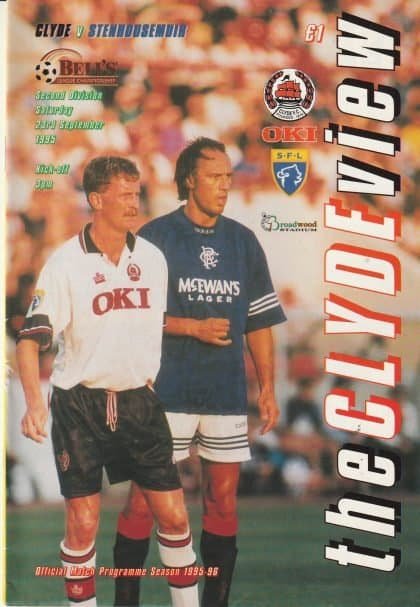 Clyde v Stenhousemuir 23-Sep-1995