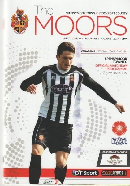 Spennymoor Town v Stockport County  05-Aug-2017