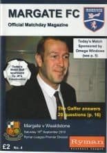 Margate v Wealdstone  18-Sep-2010