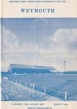 Bedford Town v Weymouth   28-Aug-1965