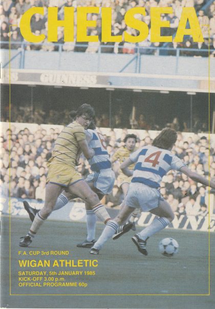 Chelsea v Wigan Athletic  05-Jan-1985