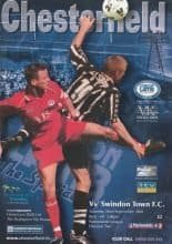 Chesterfield v Swindon Town  22-Sep-2001